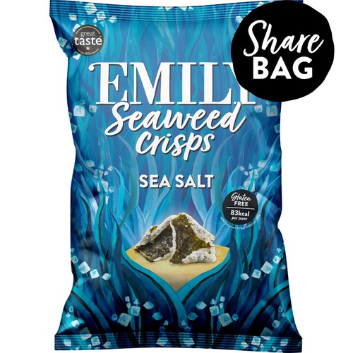 Emily Seaweed Crisps Sea Salt