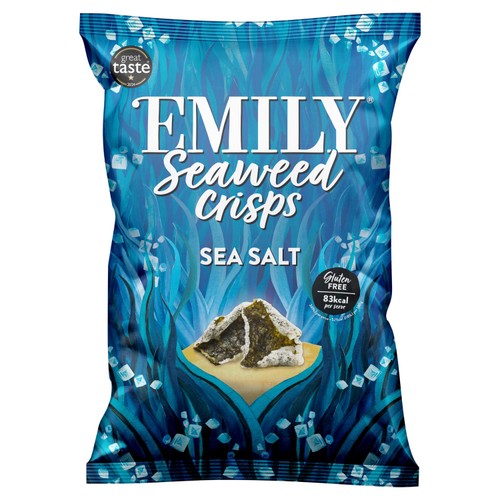 Emily Seaweed Crisps Sea Salt thumbnail 2
