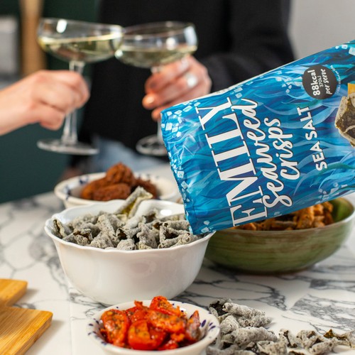 Emily Seaweed Crisps Sea Salt thumbnail 4