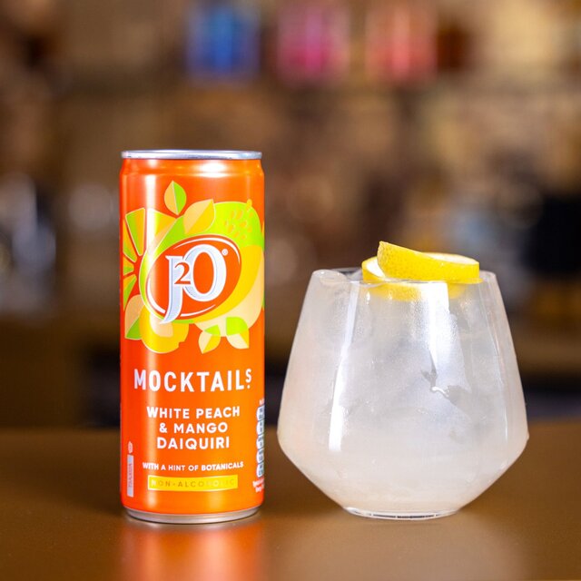 J2O White Peach & Mango Daiquiri Mocktail thumbnail 3