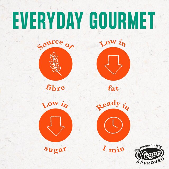 Merchant Gourmet Wholegrain Brown, Red & Wild Microwave Rice thumbnail 3