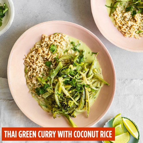 Merchant Gourmet Coconut & Lime Wholegrain & White Microwave Rice  thumbnail 4
