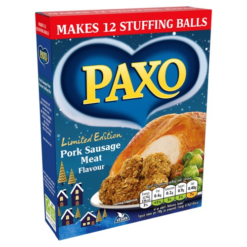 Paxo Pork Sausage Meat Flavour Stuffing thumbnail 2