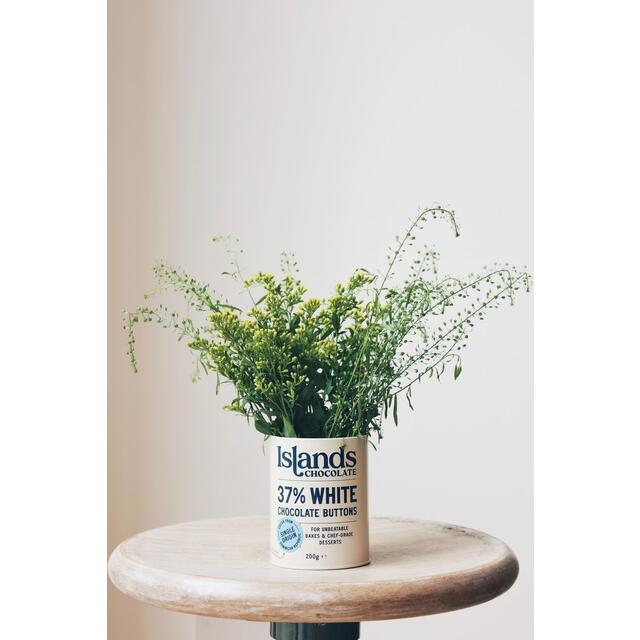 Islands Chocolate 37% White Chocolate Button Tin thumbnail 7