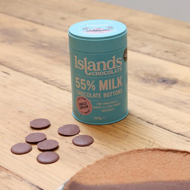 Islands Chocolate 55% Milk Chocolate Button Tin thumbnail 4