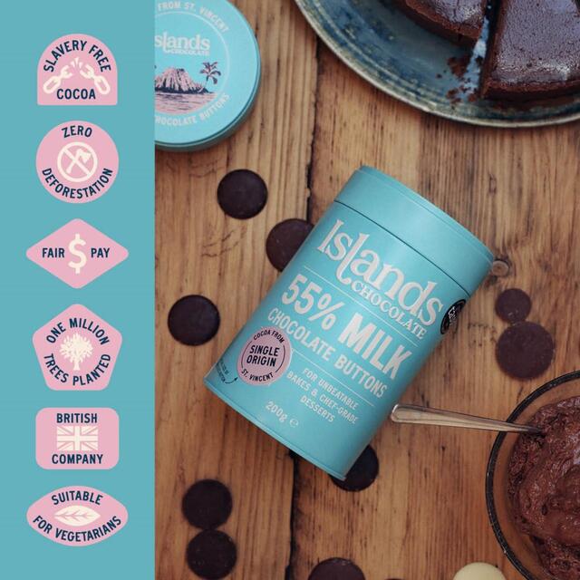 Islands Chocolate 55% Milk Chocolate Button Tin thumbnail 8