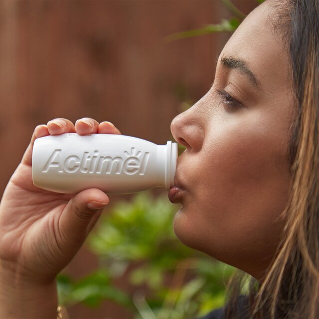 Actimel Plus 100% Vitamin D Cherry & Elderberry Immunity Yoghurt thumbnail 5