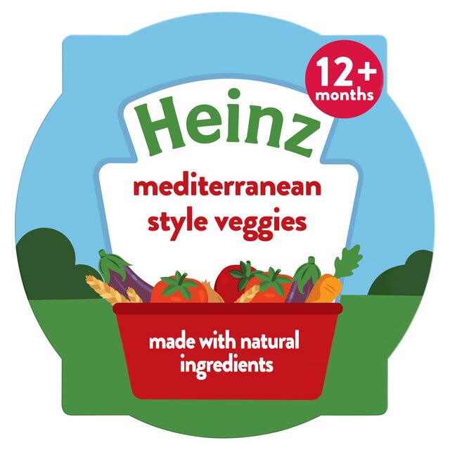 Heinz Mediterranean Style Veggies Baby Food Tray 1+ Year
