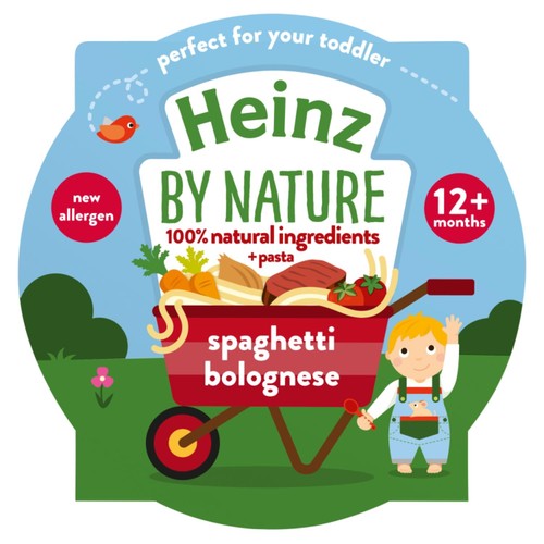 Heinz Spaghetti Bolognese Baby Food Tray 1+ Year