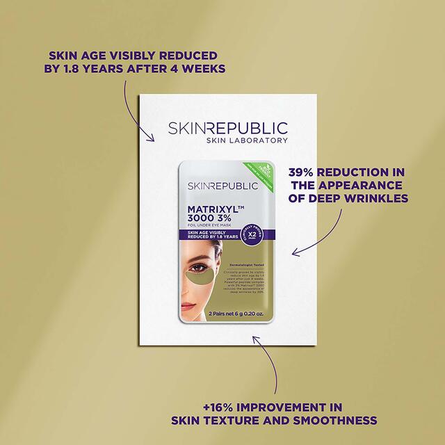 Skin Republic Biodegradable Matrixyl 3% Under Eye Patch (2 Pairs) thumbnail 3