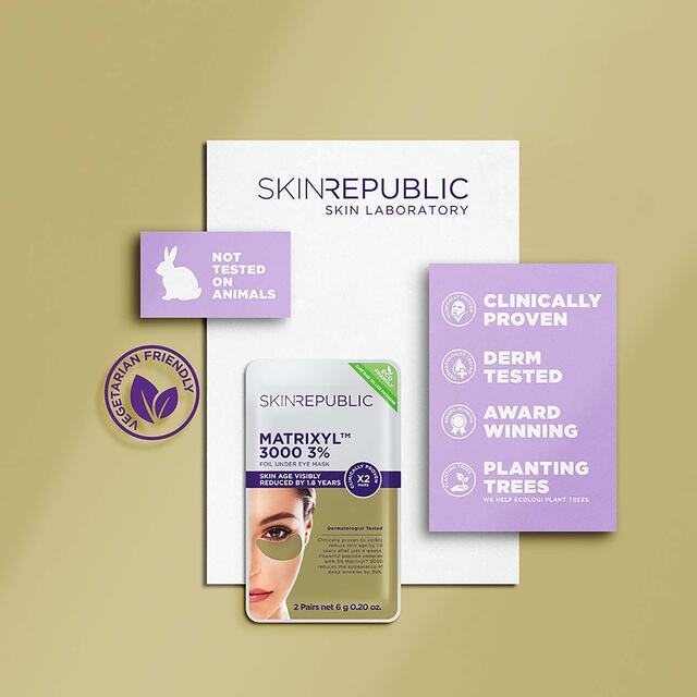 Skin Republic Biodegradable Matrixyl 3% Under Eye Patch (2 Pairs) thumbnail 5