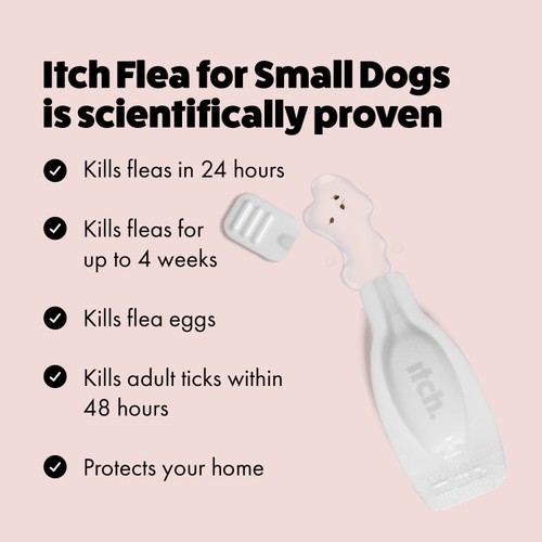 Itch Flea Small Dog Spot-On Flea & Tick treatment (2-10kg) thumbnail 6