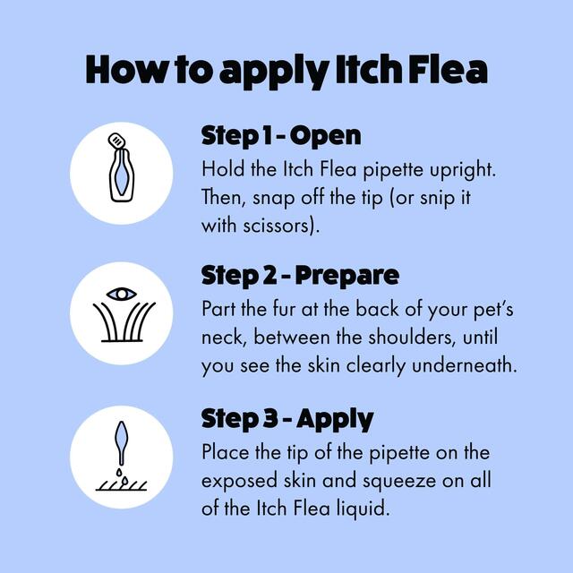 Itch Flea XL Dog Spot-On Flea & Tick treatment (40kg+) thumbnail 5