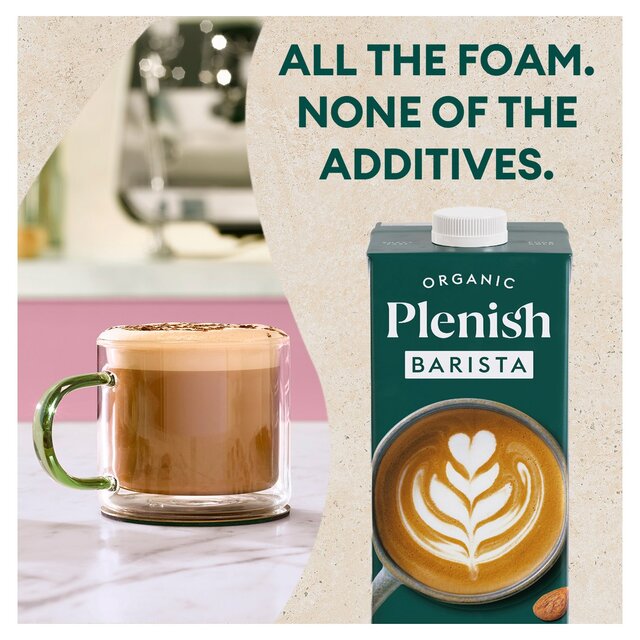 Plenish Organic Almond Barista Milk Long Life thumbnail 4