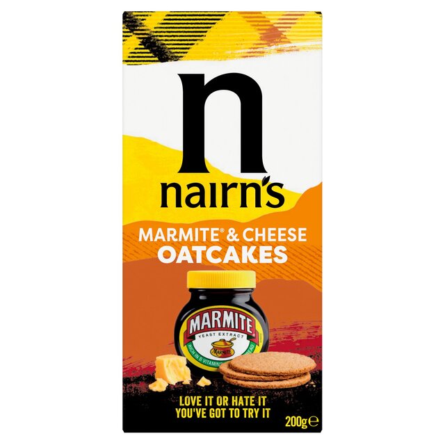 Nairn's Cheese & Marmite Oatcakes