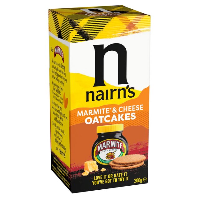 Nairn's Cheese & Marmite Oatcakes thumbnail 2