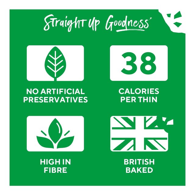 Ryvita Snack It Thins Sour Cream and Chive Flatbread Snacks thumbnail 5