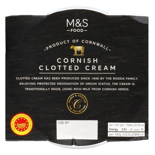 M&S Cornish Clotted Cream thumbnail 2