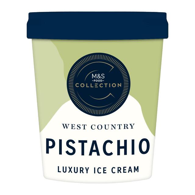 M&S Collection Pistachio Luxury Ice Cream