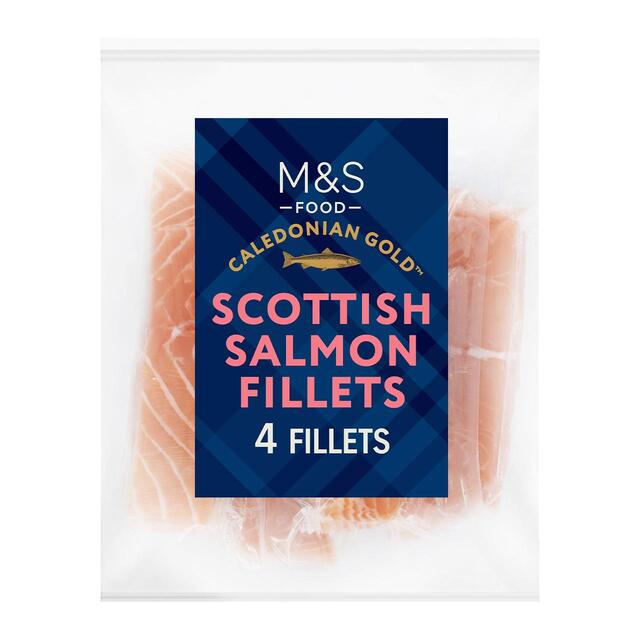 M&S Scottish Salmon Portions Frozen
