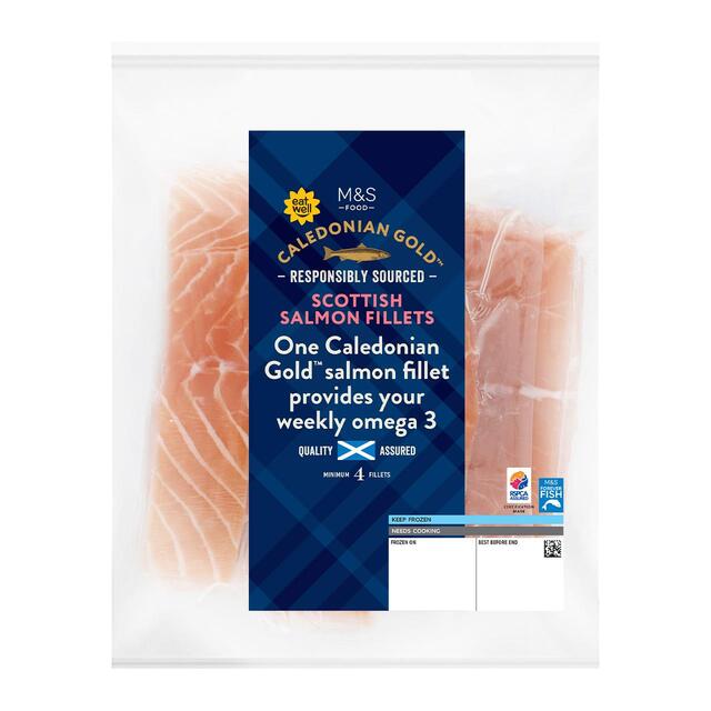 M&S Scottish Salmon Portions Frozen thumbnail 2