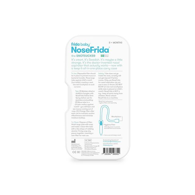 Frida Baby NoseFrida Snot Sucker Nasal Aspirator thumbnail 5