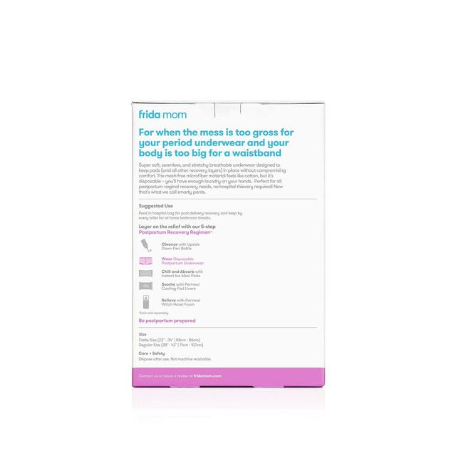 Frida Mom Disposable Postpartum Boyshort Underwear (8pk) thumbnail 6