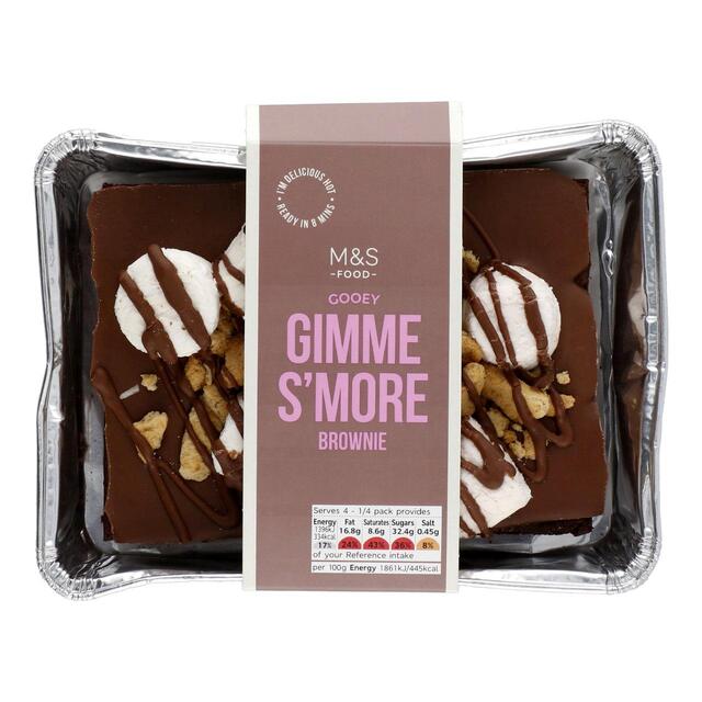 M&S Gimme S'more Brownie