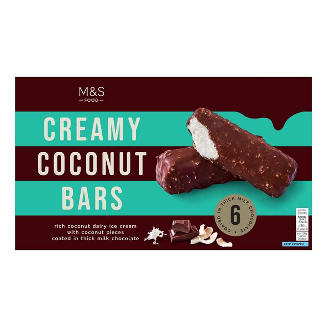 M&S Creamy Coconut Bars