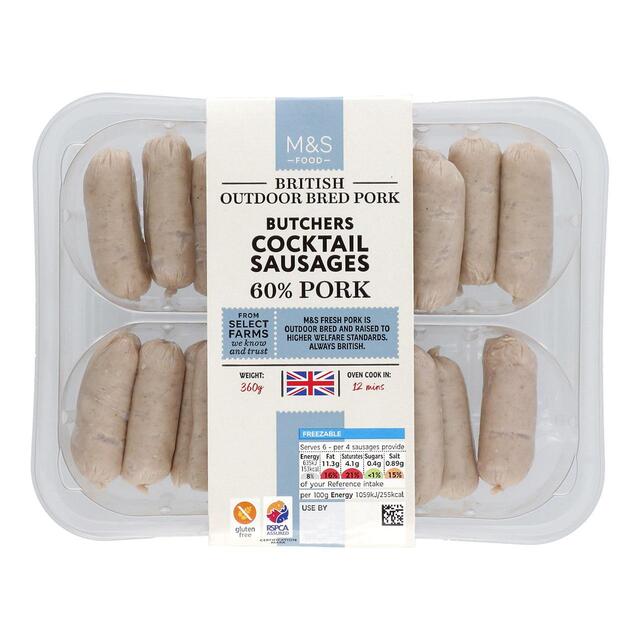 M&S Pork Cocktail Sausages