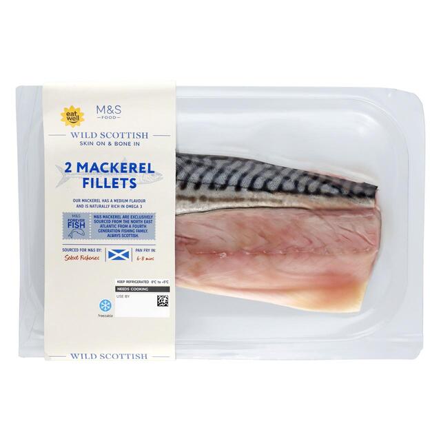 M&S 2 Mackerel Fillets