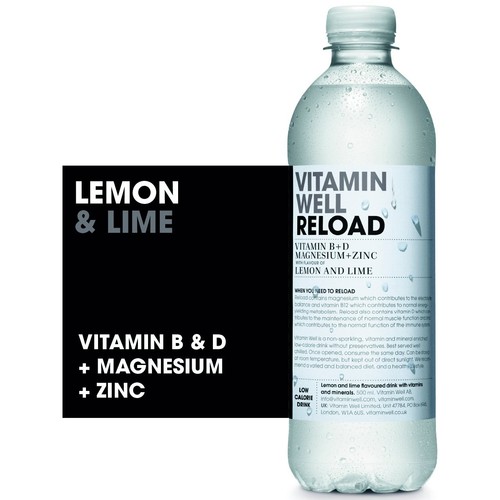 Vitamin Well Water Reload Lemon & Lime thumbnail 2