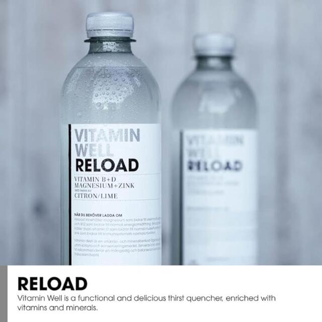 Vitamin Well Water Reload Lemon & Lime thumbnail 2