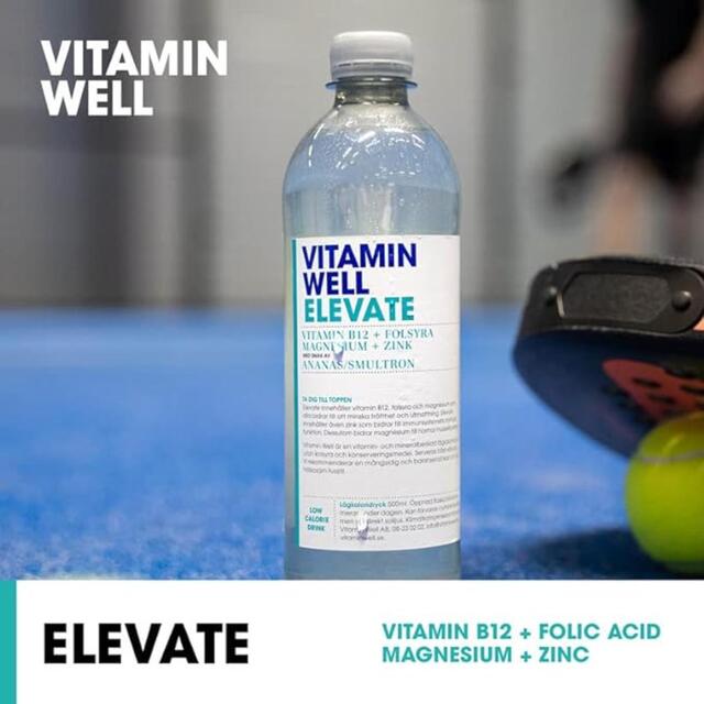 Vitamin Well Water Elevate Pineapple & Wild Strawberry thumbnail 2