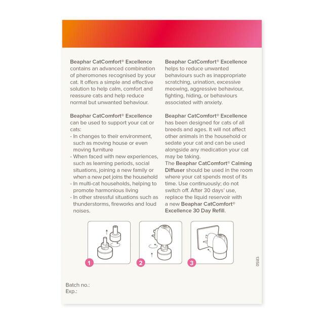 Beaphar CatComfort Excellence Calming Diffuser for Cats, Starter Pack thumbnail 7