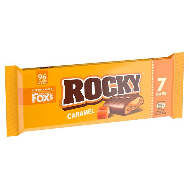 Fox's Rocky Caramel Biscuit Bars Multipack thumbnail 2