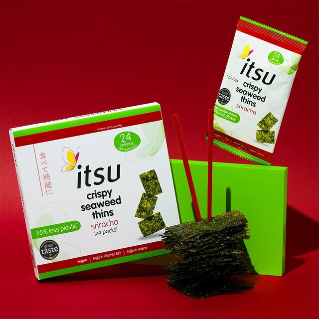 itsu Sriracha Seaweed Multipack thumbnail 2