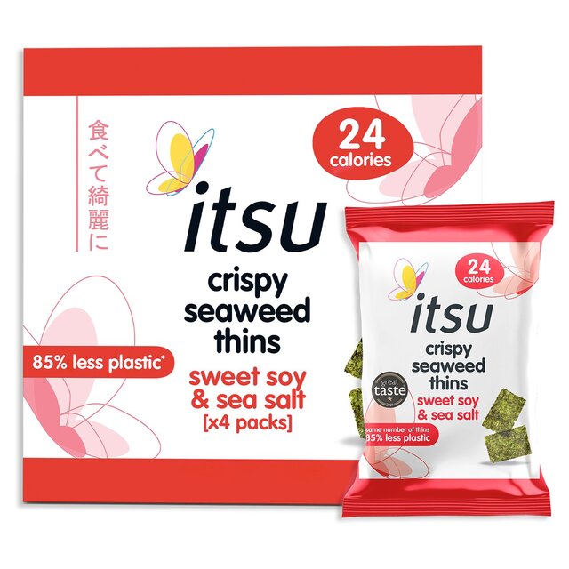 itsu Seaweed Thins Sweet Soy & Sea Salt Multipack thumbnail 2