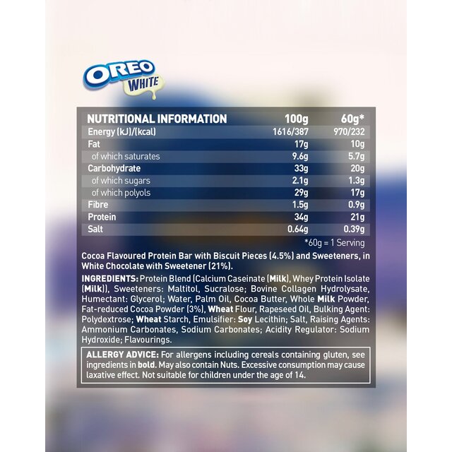 Grenade Oreo White Protein Bar thumbnail 2