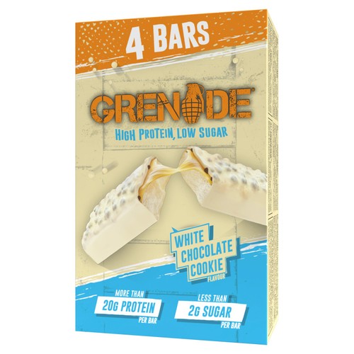 Grenade White Chocolate Cookie Protein Bar Multipack thumbnail 8
