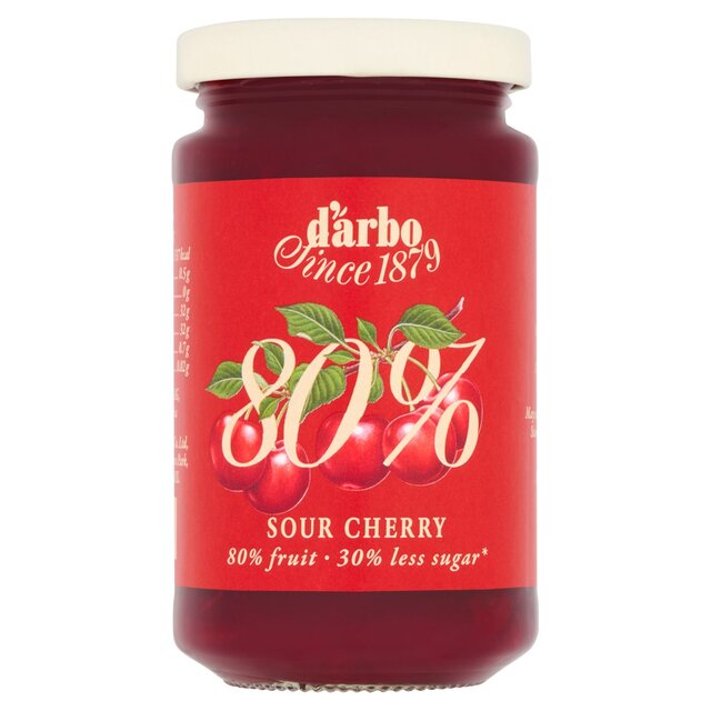 Darbo Sour Cherry 80% Fruit (30% less sugar)