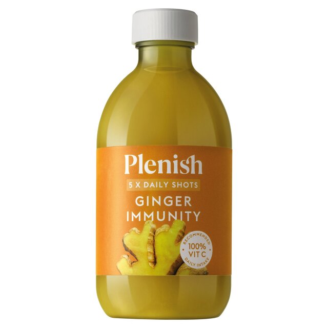 Plenish Ginger Immunity Dosing Bottle 5x Shots thumbnail 3