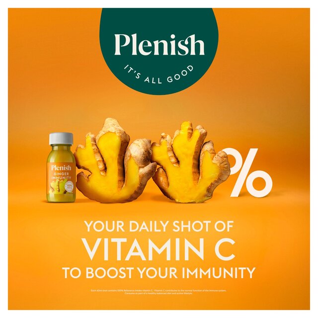 Plenish Ginger Immunity Dosing Bottle 5x Shots thumbnail 6
