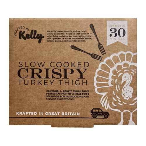 Krafted By Kelly Slow Cooked Confit Turkey Thigh