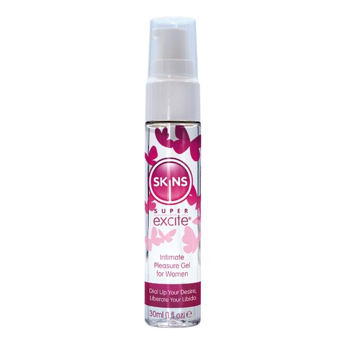 Skins Super Excite Clitoral Stimulation Lubricant Gel