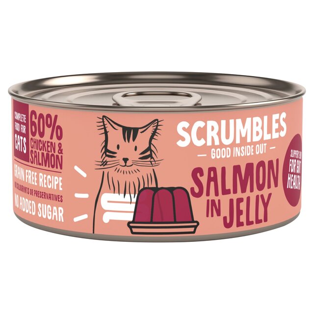 Scrumbles Salmon in Jelly Wet Cat Food