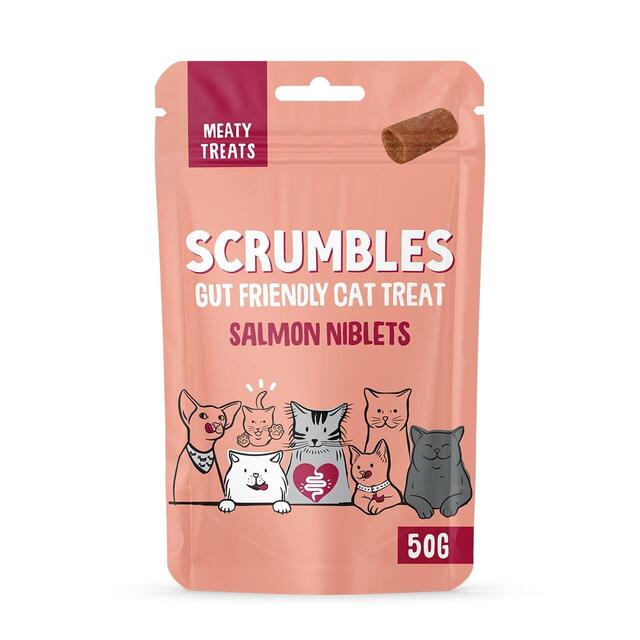Scrumbles Salmon Niblets Cat Treat