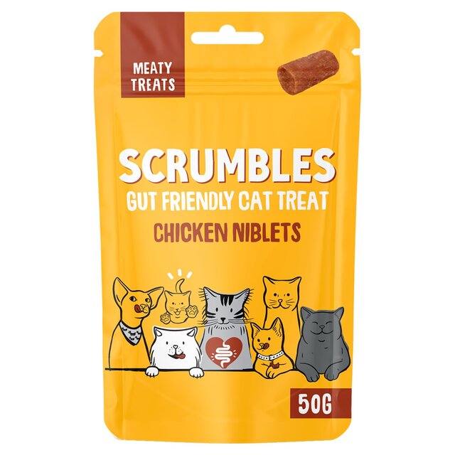 Scrumbles Chicken Niblets Cat Treats