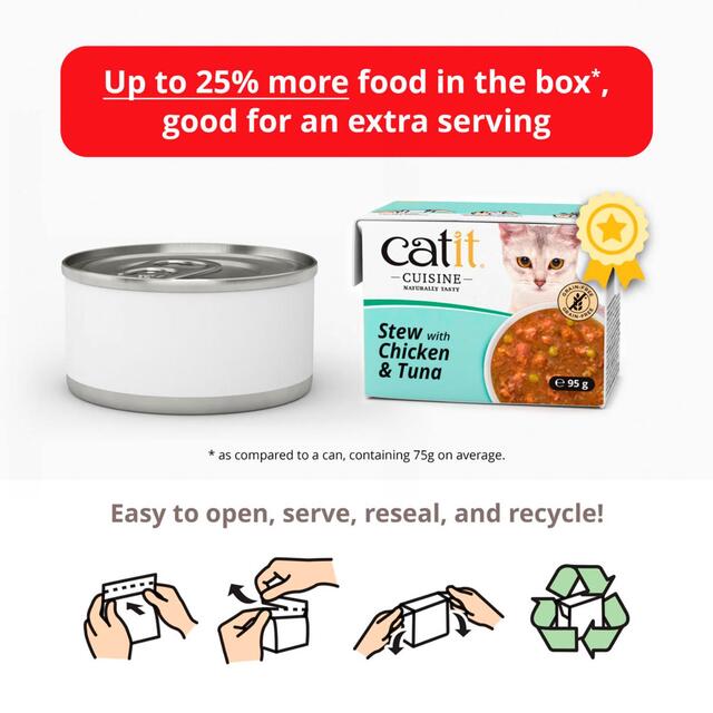 Catit Cuisine Chicken & Tuna Stew thumbnail 4