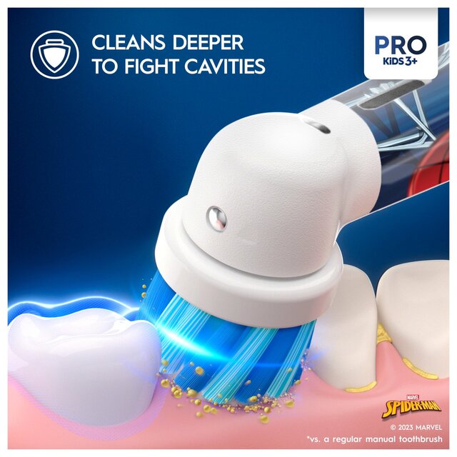 Oral-B Vitality Pro Kids Giftset - Spider-Man thumbnail 7